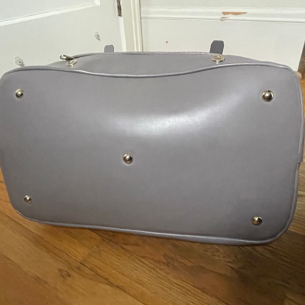 DKNY Rapture Weekender Boarding Bag in Taupe Faux Leather - Picture 11 of 16